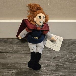 Disney Store Bean Bag Sleeping Beauty Prince Phillip Plush